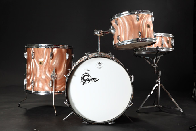 Gretsch Name Band sunset satin flame