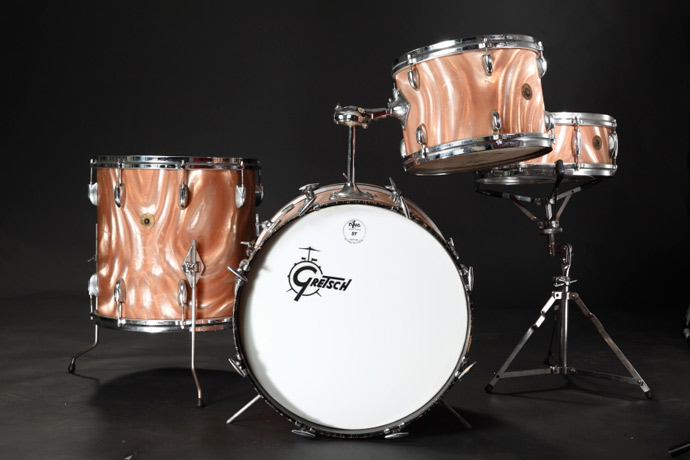 Gretsch Name Band sunset satin flame