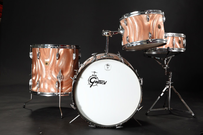 Gretsch Name Band sunset satin flame