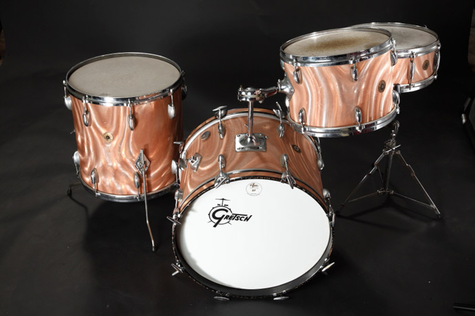 Gretsch Name Band sunset satin flame