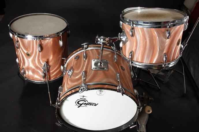 Gretsch Name Band sunset satin flame