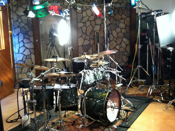 Mike Portnoy Kit Prouction shot