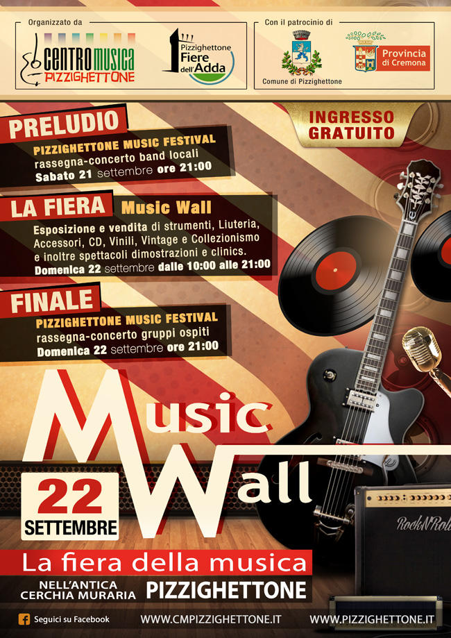 Music Wall & Pizzighettone Music Festival 2013