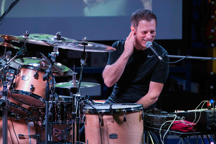 Dave Weckl in Clinic
