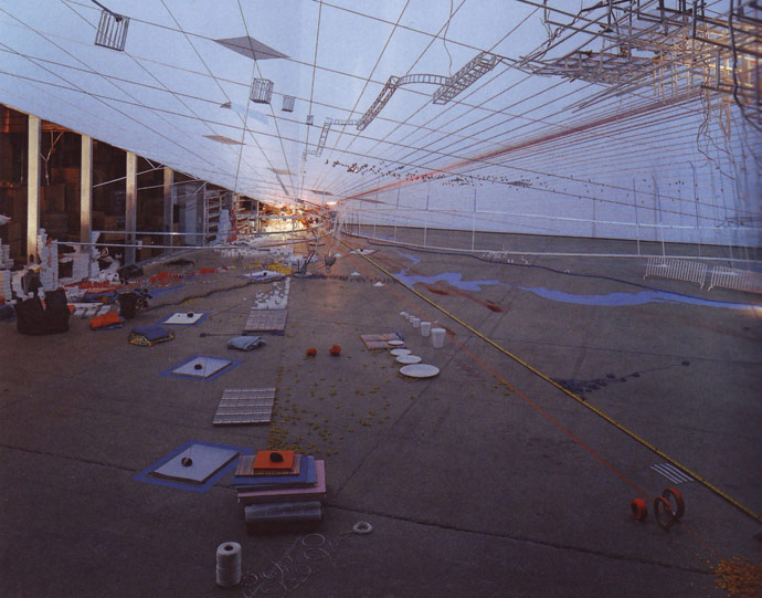 Sarah Sze - Proportioned To The Groove (2005) - Museum of Contemporary Art, Chicago - Bernice and Kenneth Newberger Fund